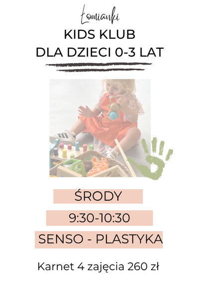 KIDS Klub (0-3 lata): środy 9.30