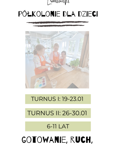 Łomianki: FERIE zimowe półkolonie - opłata rezerwacyjna